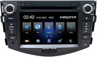 NVGOTEV Car Radio DVD Player Navigation Fits for Toyota RAV4 2006 2007 2008 2009 2010 2011 2012 Auto Audio GPS Bluetooth Multimedia Stereo