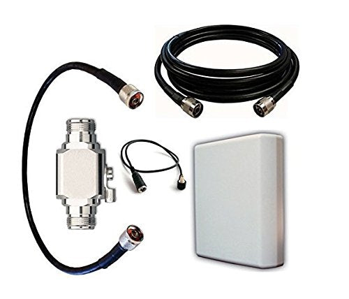 High Power Antenna Kit for Verizon USB730L Modem with Panel Antenna and 50 ft Cable