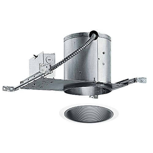 6-inch Recessed Lighting Kit with Black Trim