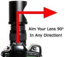 Load image into Gallery viewer, Opteka Voyeur Right Angle Spy Lens for Nikon Coolpix P6000 Digital Camera
