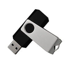 Load image into Gallery viewer, TOPSELL 5 Pack 32GB USB Flash Drives Flash Drive Flash Memory Stick Swivel USB 2.0 (32G, 5PCS, Black)
