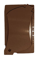 Sigma Electric, Bronze 14147 Br 1 Gang Universal Cover