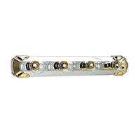 Progress Lighting P3377-15 Polished Chrome/Polished Brass Prescott Traditional/Classic Four Light