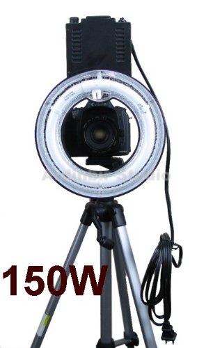 150W Camera Macro Ring Light for Nikon D90, DX, D90, D40, D60, D80, D70, D40x, D50, D70s, D300s, D700, D300, DX, D200, D100, D3000, D5000, D3s, D3x, D3, D1, D2x