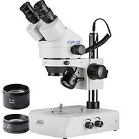 KOPPACE 3.5X-90X Binocular Stereo Microscope WF10X/20 Eyepiece Mobile Phone Repair Microscope Upper and Lower LED Light Source
