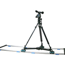 Load image into Gallery viewer, Battle Tested Film Gear 954-TDL-275 Proaim Dolly with 12-Feet Straight Track (Black)
