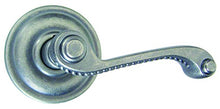 Load image into Gallery viewer, Sapphire Residential Padre Style Distressed Nickel Left Hand Dummy Lever
