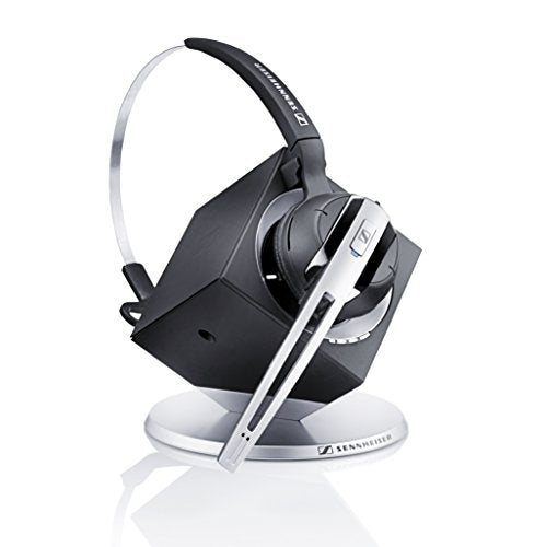 Sennheiser OfficeRunner Convertible Wireless Office Headset with Microphone - DECT 6.0 (Classic Silver)