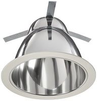 Eurofase TR-P606-25 6-Inch Specular Vertical CFL Recessed Trim, Chrome/White