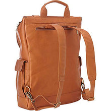 Load image into Gallery viewer, Le Donne Leather Classic Laptop Backpack (Black)
