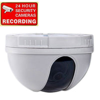 VideoSecu Color CCD CCTV Dome Security Camera 420TVL 3.6mm Wide View Angle Lens for DVR Home Surveillance System 1CZ