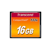 Load image into Gallery viewer, Transcend 16GB CompactFlash Memory Card 133x (TS16GCF133)
