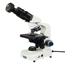 Load image into Gallery viewer, OMAX 40X-2000X LED Binocular Compound Siedentopf Microscope with 10MP Digital Camera
