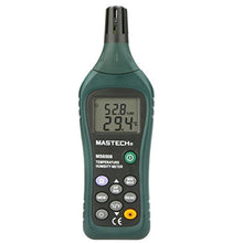 Load image into Gallery viewer, Mastech MS6508 (65-300) 1.7&quot; LCD Temperature Humidity Meter
