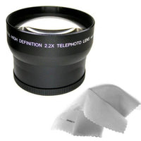 2.2X High Definition Telephoto Lens Compatible with Sony Cybershot DSC-HX200V + Adapter
