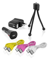 Ematic 6-in-1 Camcorder Accessory Kit with 2 Chargers