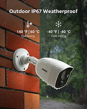 Load image into Gallery viewer, ANNKE 8CH H.265+ Security Camera System 5MP Lite DVR with 1TB Hard Drive, 4  1080P PIR CCTV Camera for Outdoor Indoor Use, White Light Alarm, Email Alert with Snapshots, IP67 Weatherproof  E200
