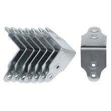 Load image into Gallery viewer, Reliable Hardware Company RH-1722-8-A Road Case Clamp, Large Size, 4-Hole, Zinc with Rivet/Screw Protector
