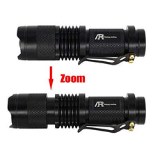 Load image into Gallery viewer, Ar Happy Online 3 Pack Ar 200 Zoomable 3 Modes Red Light Led Flashlight, Red Flashlight, Red Light F
