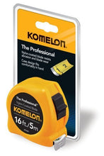 Load image into Gallery viewer, Komelon 4916IM The Professional 16-Foot Inch/Metric Scale Power Tape, Yellow - 2 Pack
