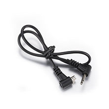 Load image into Gallery viewer, (2 PCS) 2.5mm to Male Flash PC Sync Cable,12-Inch/30CM 2.5mm Plug to Male Flash Sync Cord for Camera Photography Connector
