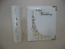 Load image into Gallery viewer, Leather Wedding DVD / Cd Album Double Disc Holder
