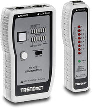 Load image into Gallery viewer, TRENDnet Network Cable Tester, Tests Ethernet/USB &amp; BNC Cables, Accurately Test Pin Configurations up to 300M (984 ft), TC-NT2
