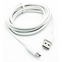 Load image into Gallery viewer, White 6ft Long USB Cable Rapid Charger Sync Power Wire Data Transfer Cord Micro-USB for T-Mobile Alcatel One Touch Fierce XL - T-Mobile Alcatel OneTouch Evolve 2 - T-Mobile Alcatel OneTouch Fierce 2
