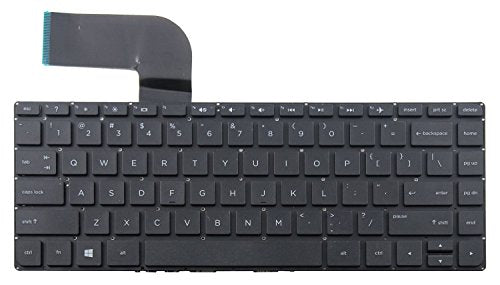 New US Black English Laptop Keyboard (Without Frame) Replacement for HP Pavilion 14-v062us 14-v063us 14-v152xx 14-v063us 14-v064br 14-v065br 14-v066br 14v067br 14-v006la 14-v006tx 14-v007la