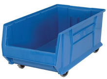 Load image into Gallery viewer, Quantum Storage Systems Storage Containers, Mobile, 29-7/8&quot;L x 16-1/2&quot;W x 14&quot; H, Blue
