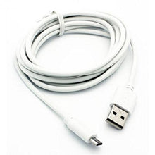 Load image into Gallery viewer, Samsung Galaxy J7 Compatible White 10ft Long USB Cable Rapid Charge Power Wire Sync Data Transfer Cord Micro-USB
