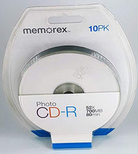 Load image into Gallery viewer, Memorex 10-Pack 52x CD-R Photo Disc
