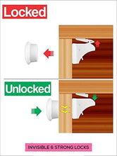 Load image into Gallery viewer, Eco-Baby Child Safety Magnetic Cabinet and Drawer Locks for Proofing Kitchen 12 Pack Child Latches
