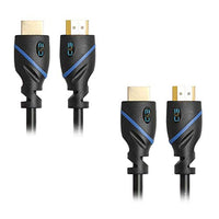 30ft (9.1M) High Speed HDMI Cable Male to Male with Ethernet Black (30 Feet/9.1 Meters) Supports 4K 30Hz, 3D, 1080p and Audio Return CNE544700 (2 Pack)