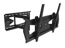 Load image into Gallery viewer, Black Full-Motion Tilt/Swivel Wall Mount Bracket with Anti-Theft Feature for Pioneer Electronics PDP-50FX10 50&quot; inch LED/LCD HDTV TV/Television - Articulating/Tilting/Swiveling
