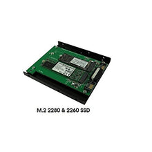 Load image into Gallery viewer, M.2 x 2 to SATA III Dual Port Adapter with 3.5 Inch Metal Frame
