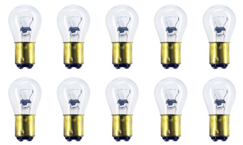 CEC Industries #8 Bulbs, 8 V, 17.6 W, BA15d Base, S-8 shape (Box of 10)