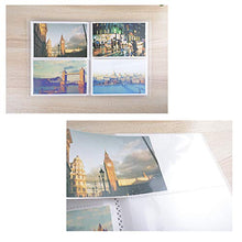 Load image into Gallery viewer, Ngaantyun PVC Frosted Transparent 80 Pockets Photo Album Compatible with Fujifilm Instax Wide 210/300 5 Inch Films
