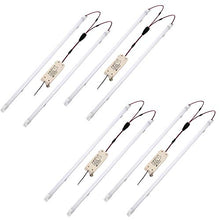 Load image into Gallery viewer, 4 Pack LED Troffer 2x4 FT Retrofit Kit,Magnetic LED Retrofit kit,36W (240W Equiv),5000K Daylight White,0-10V LED Driver/2 Tubes Per Kit,T8 T10 T12 Fluorescent Replacement Light Bar,Easy to Install
