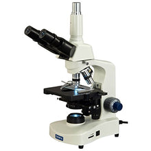 Load image into Gallery viewer, OMAX 40X-2500X Phase Contrast Trinocular Compound Siedentopf LED Microscope with Special 100X Oil Darkfield Objective
