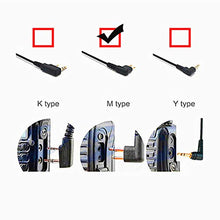 Load image into Gallery viewer, TWAYRDIO 2 Pin C Shape Handheld Two Way Radio Earpiece with Big PTT Microphone Radio Headset Headphone for Motorola Walkie Talkie GP88S GP300 GP88 CP200 GP2000 CLS1450 (2 Pack)
