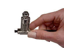 Load image into Gallery viewer, TZ06T Noble Wedge 4 Digit Combination &amp; Barrel Key Lock
