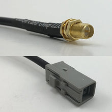 Load image into Gallery viewer, 12 inch RG188 RP-SMA FEMALE to GT5-1S Pigtail Jumper RF coaxial cable 50ohm Quick USA Shipping
