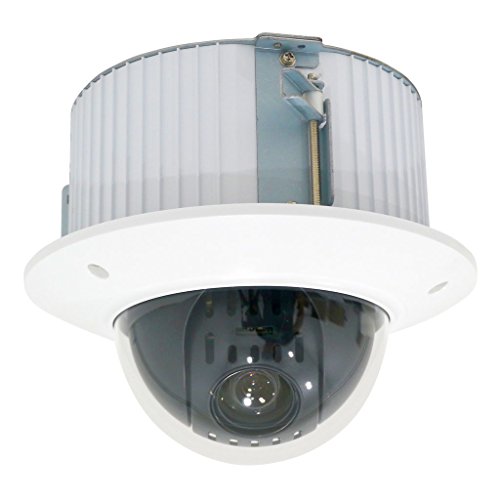 Flush Mount 12X HD-CVI PTZ Dome Security Camera 720p High Definition resolution over coax 1/3