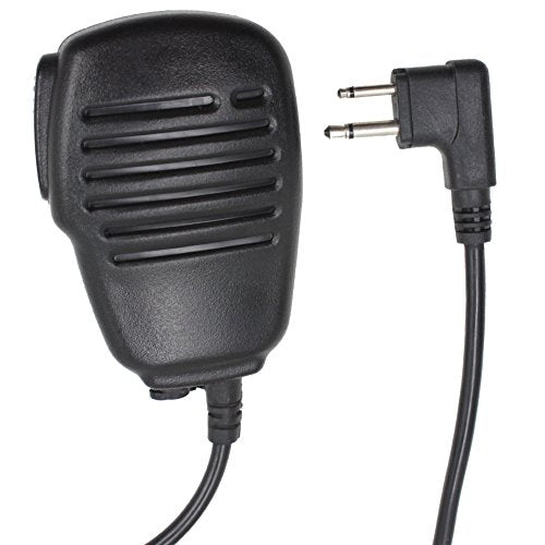 Tenq Rainproof 2-pin Shoulder Remote Speaker Mic Microphone PTT for Motorola Radio Pmr446 Pr400 Mag One Bpr40 A8 Ep450 Au1200 Etc