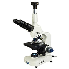 Load image into Gallery viewer, OMAX 40X-2500X Trinocular Compound Siedentopf LED Microscope with 1.3MP USB Camera
