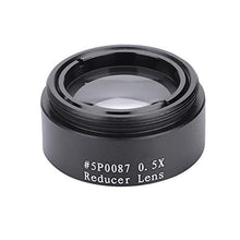 Load image into Gallery viewer, 1.25 Focal Reducer, Acouto 1.25 Inch 0.5X Focal Reducer Lens Thread M28 Lens Accessory for Telescope Eyepiece Reducer Lens
