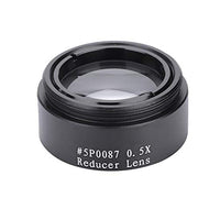1.25 Focal Reducer, Acouto 1.25 Inch 0.5X Focal Reducer Lens Thread M28 Lens Accessory for Telescope Eyepiece Reducer Lens