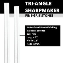 Load image into Gallery viewer, Spyderco Tri-Angle Sharpmaker with Safety Rods, Instructional DVD, Two Premium Alumina Ceramic Stone Sets for Blade Repair and Professional-Grade Finishing - 204MF
