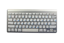 Load image into Gallery viewer, Norwegian - English NS Non-Transparent Keyboard Labels White Background for Desktop, Laptop and Notebook Work with Apple
